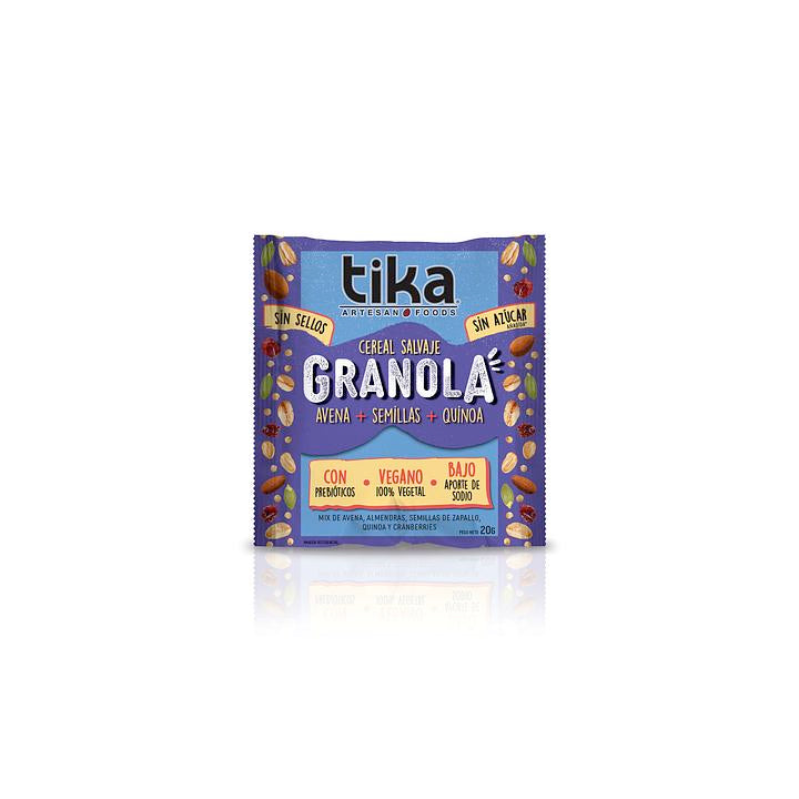 Cereal Infantil Tika Avena Quinoa 20g - Sin Azúcar