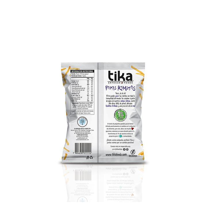 Ramitas de Garbanzo Tika Sabor Cebolla 35g - Veganas