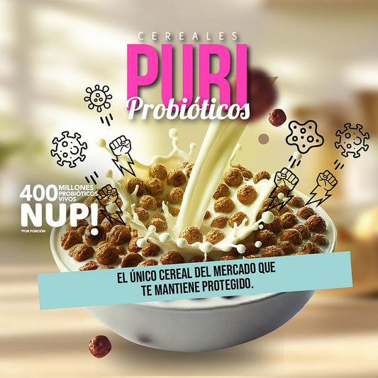 Cereal PuriCereal Choco Pops 20g - Colación Sin Azúcar