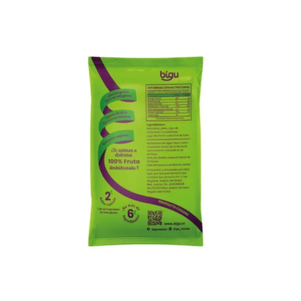 Rollo de Fruta Bigu Snack Manzana 25g - Sin Azúcar