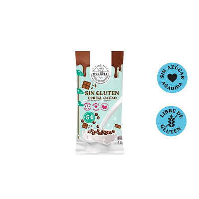 Cereal Ecovida Shot Cacao Sin Gluten 18g - Colación