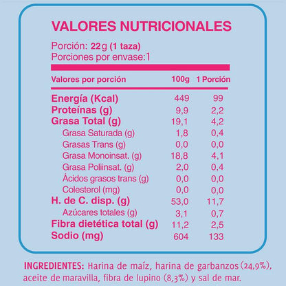 Ramitas Horneadas Sal de Mar Puri 22g - Sin Gluten