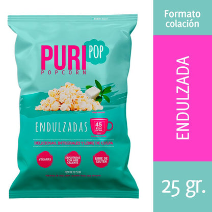 Cabritas Puripop Endulzadas 25g - Popcorn Sin Culpa
