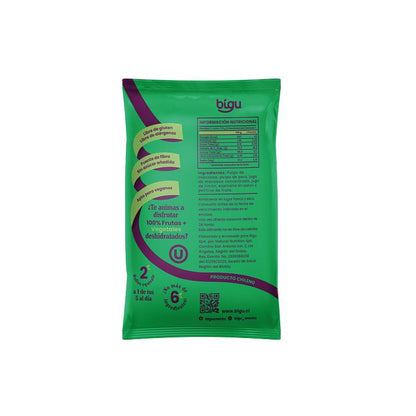 Rollo de Fruta Bigu Snack Espinaca 25g - Sin Gluten