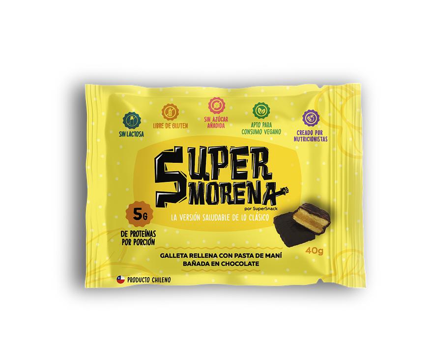 Galleta Super Morena SuperSnack 40g - Colación Saludable