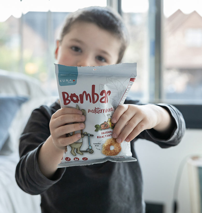 Snack Bombas Mediterráneas Kuna Foods 20g - Horneadas
