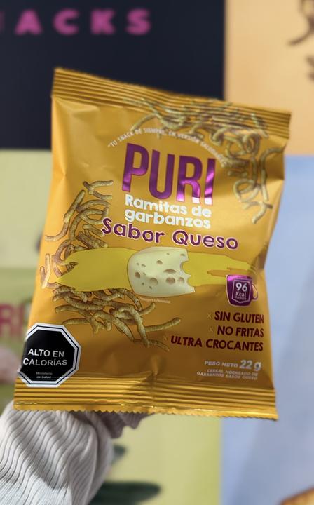 Ramitas Sabor Queso Puri 22g - Horneadas y Sin Gluten
