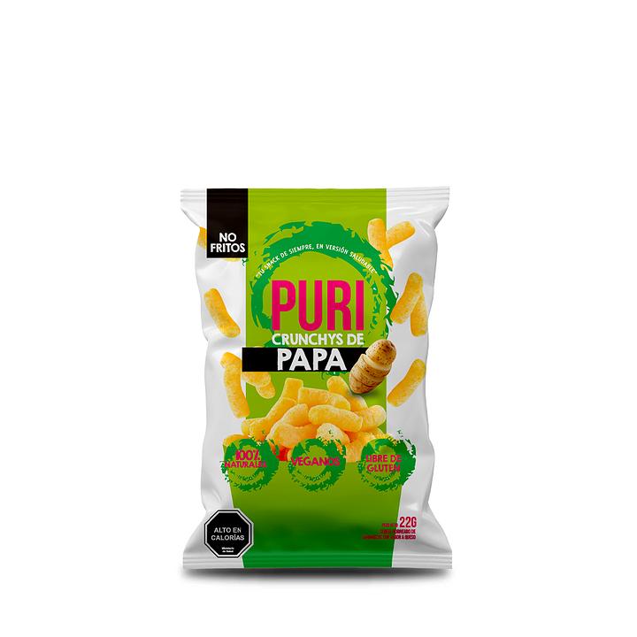 Snack Horneado Puri Crunchy Papa 22g - Sin Sellos