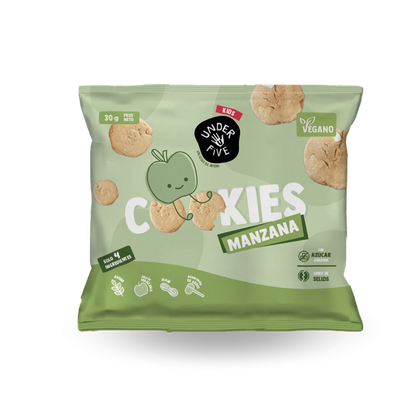 Galletas de Avena Under Five Kids Manzana 30g - Sin Azúcar