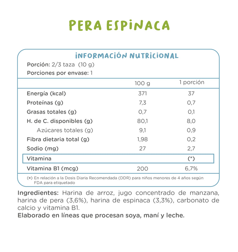 Cereal Puffs Kuna Foods Pera Espinaca 10g - Snack Saludable